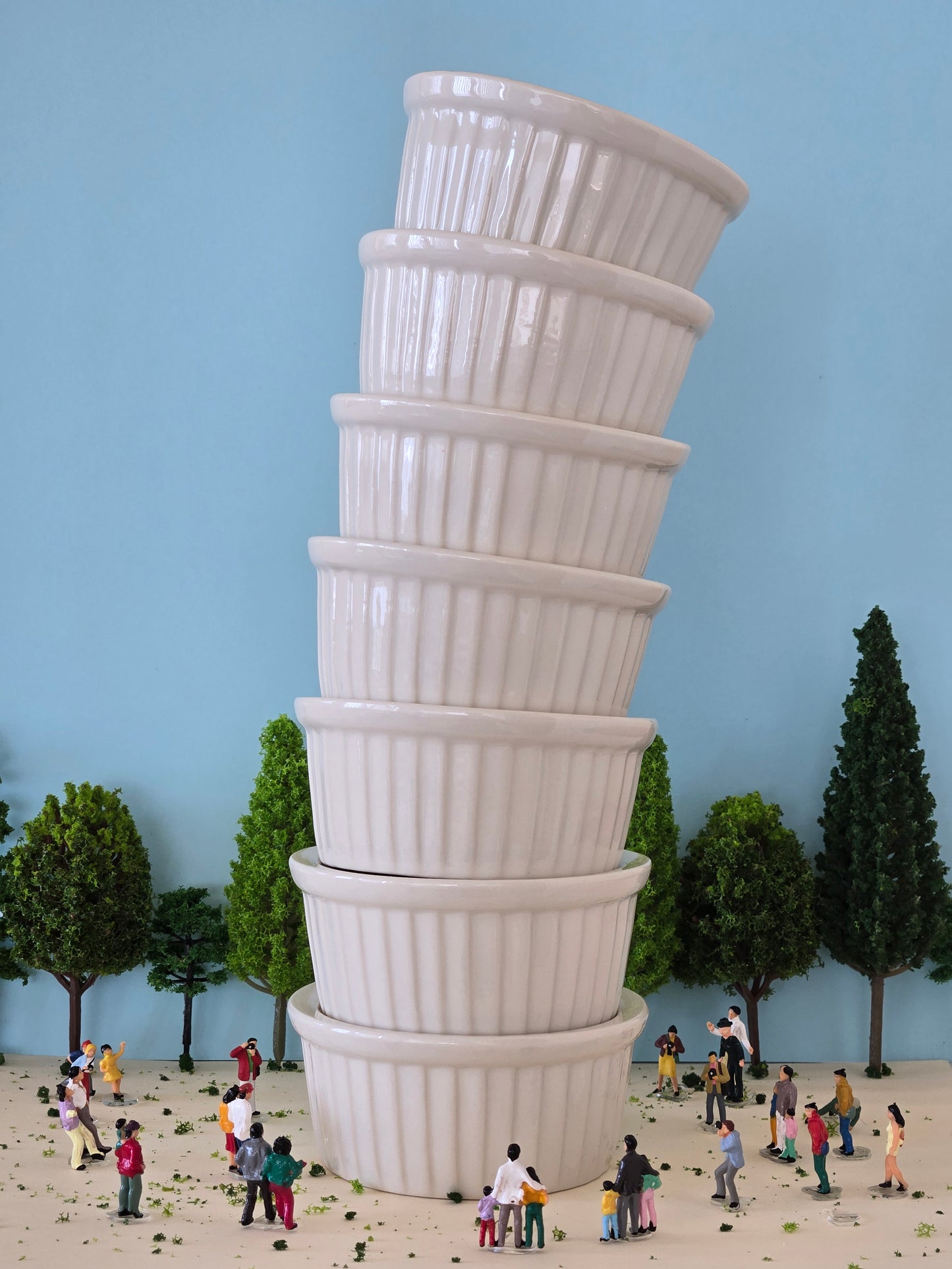 Leaning Tower Greeting Card