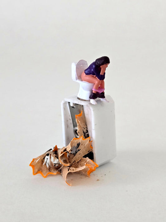 152. "Less Fiber Needed" Greeting Card