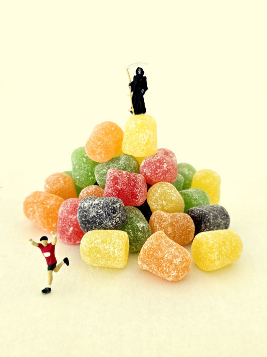 Grim Reaper of Sugar Greeting Card
